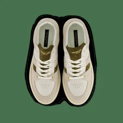 Sneaky Steve Away U Leather Shoe Creme Combo