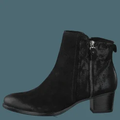 Caprice Balina Black Nubuc Comb