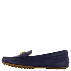 Lauren Ralph Lauren Barnsbury Nappa Leather Driver Refined Navy