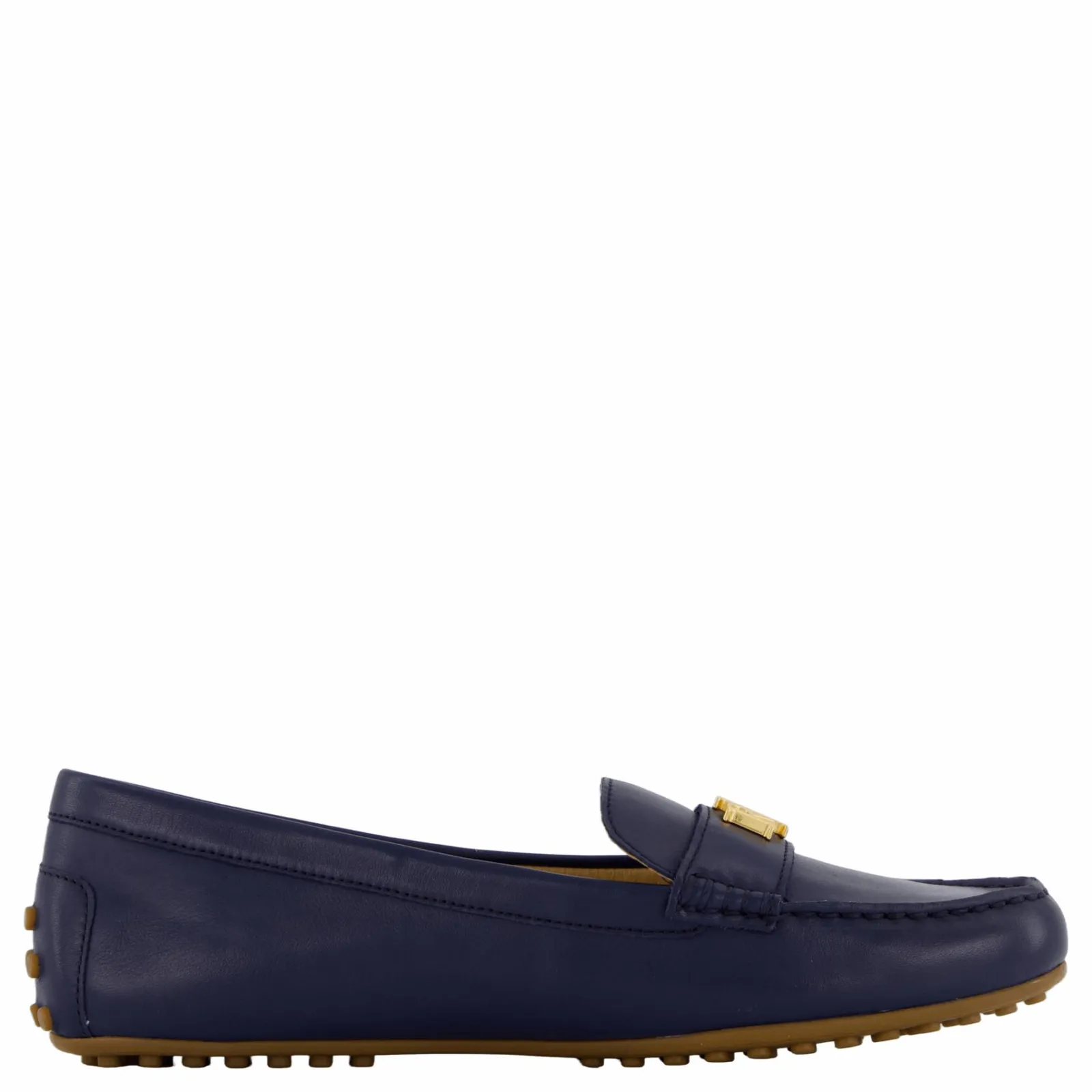 Lauren Ralph Lauren Barnsbury Nappa Leather Driver Refined Navy