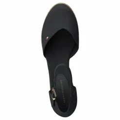 Tommy Hilfiger Basic Closed Toe Mid Wedge Black Bds