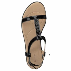 Clarks Bay Blossom Black Pat