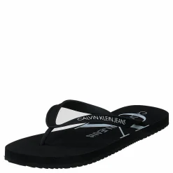 Calvin Klein Beach Sandal Monogram Tpu Black