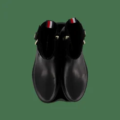 Tommy Hilfiger Belt Bootie Material Mix Black