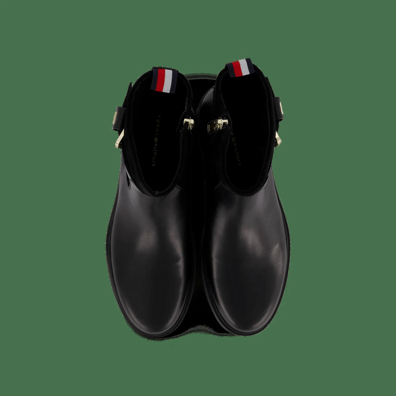 Tommy Hilfiger Belt Bootie Material Mix Black