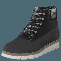 Bianco Biaanli Winter Wedge Boot Black