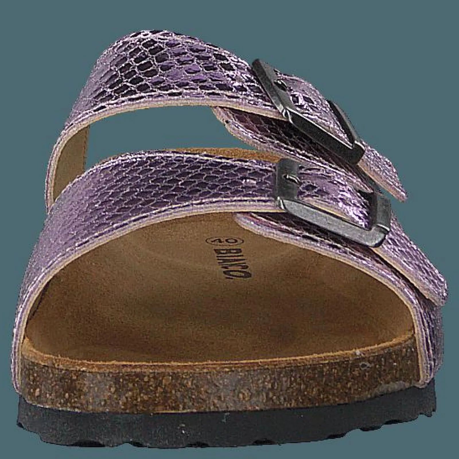 Bianco Biabetricia Buckle Sandal 468 Pink Snake