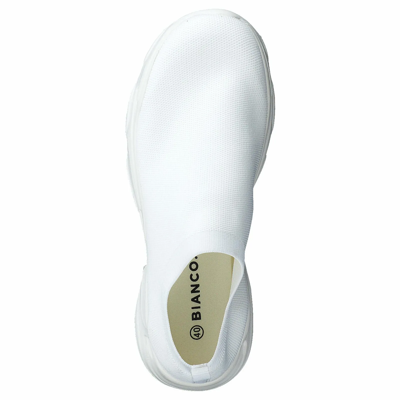 Bianco Biacase Knit Sneaker 804 White 4