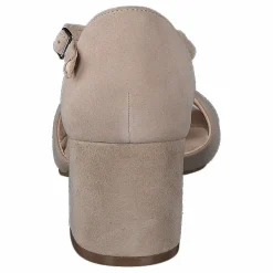 Bianco Biacate Suede Cross Sandal 271 Nougat 1