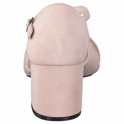 Bianco Biacate Suede Cross Sandal 491 Powder 1