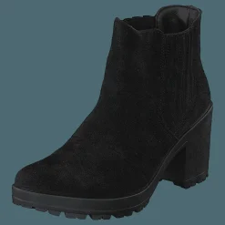 Bianco Biacorvina Suede Boot Black