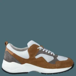 Bianco Biadakota Suede Sneaker 221 Medium Brown