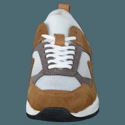 Bianco Biadakota Suede Sneaker 221 Medium Brown