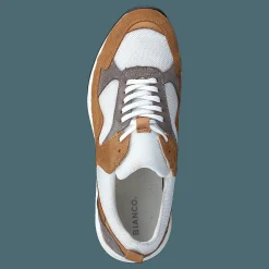 Bianco Biadakota Suede Sneaker 221 Medium Brown