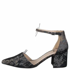 Bianco Biadivived Pump Navy Blue