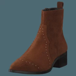 Bianco Biadora Western Ankle Boot Cognac 1
