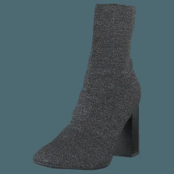 Bianco Biaellie Knit Boot Black 5