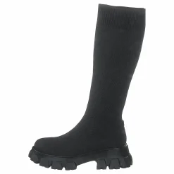Bianco Biaprima Knee High Sock Boot K Black