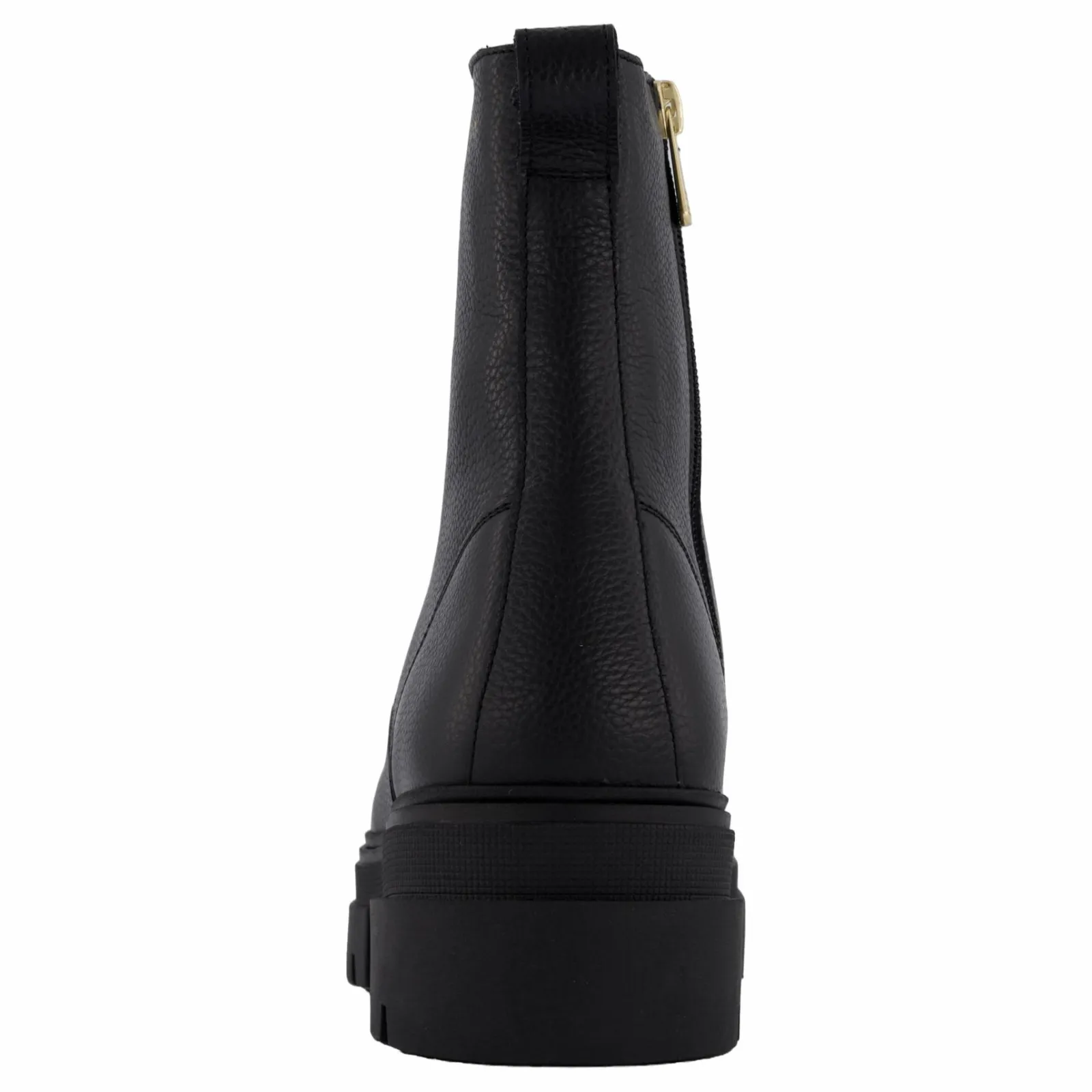 Tommy Hilfiger Bicolor Leather Lace-up Black