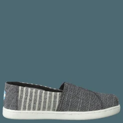 Barn Toms Black Cabana Stripe Grey