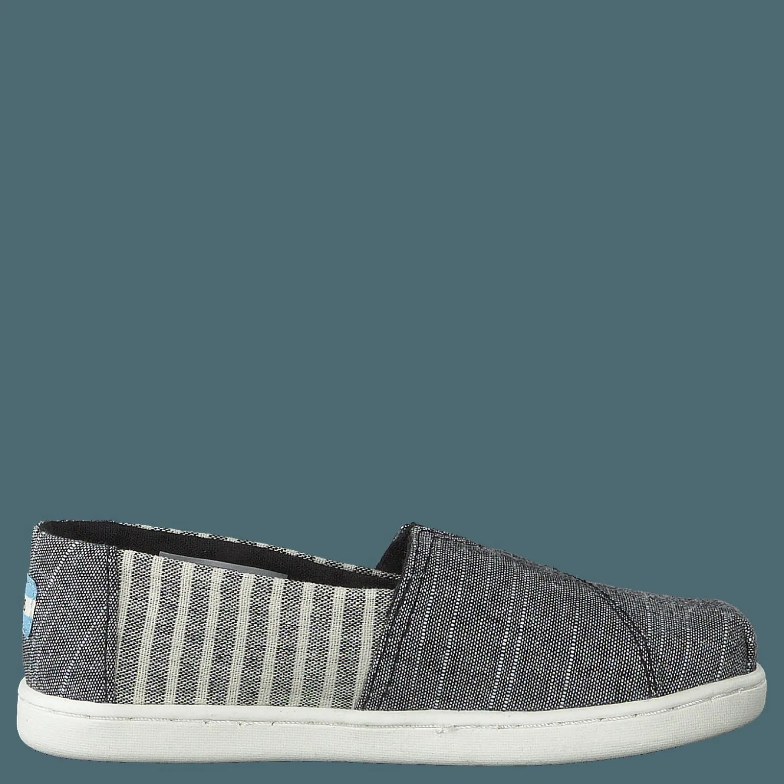 Barn Toms Black Cabana Stripe Grey