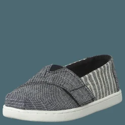 Barn Toms Black Cabana Stripe Grey