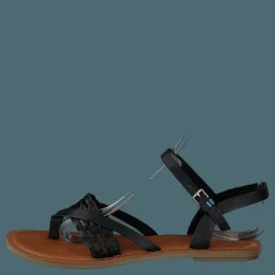 Toms Black Leather Black