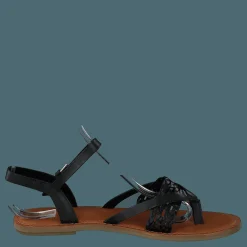 Toms Black Leather Black