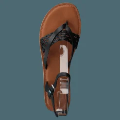 Toms Black Leather Black