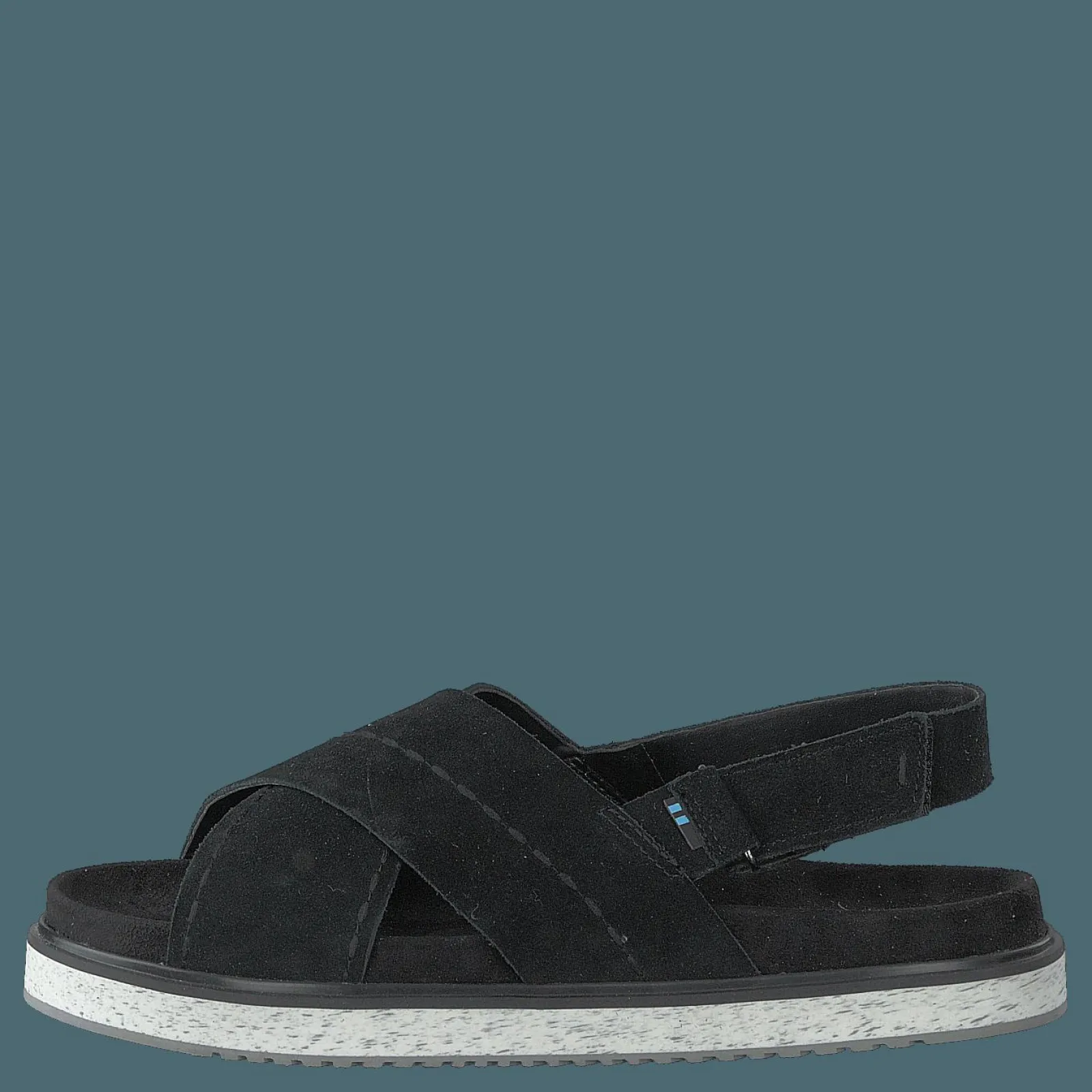 Toms Black Suede Black