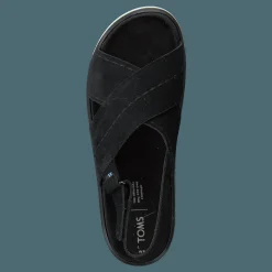 Toms Black Suede Black