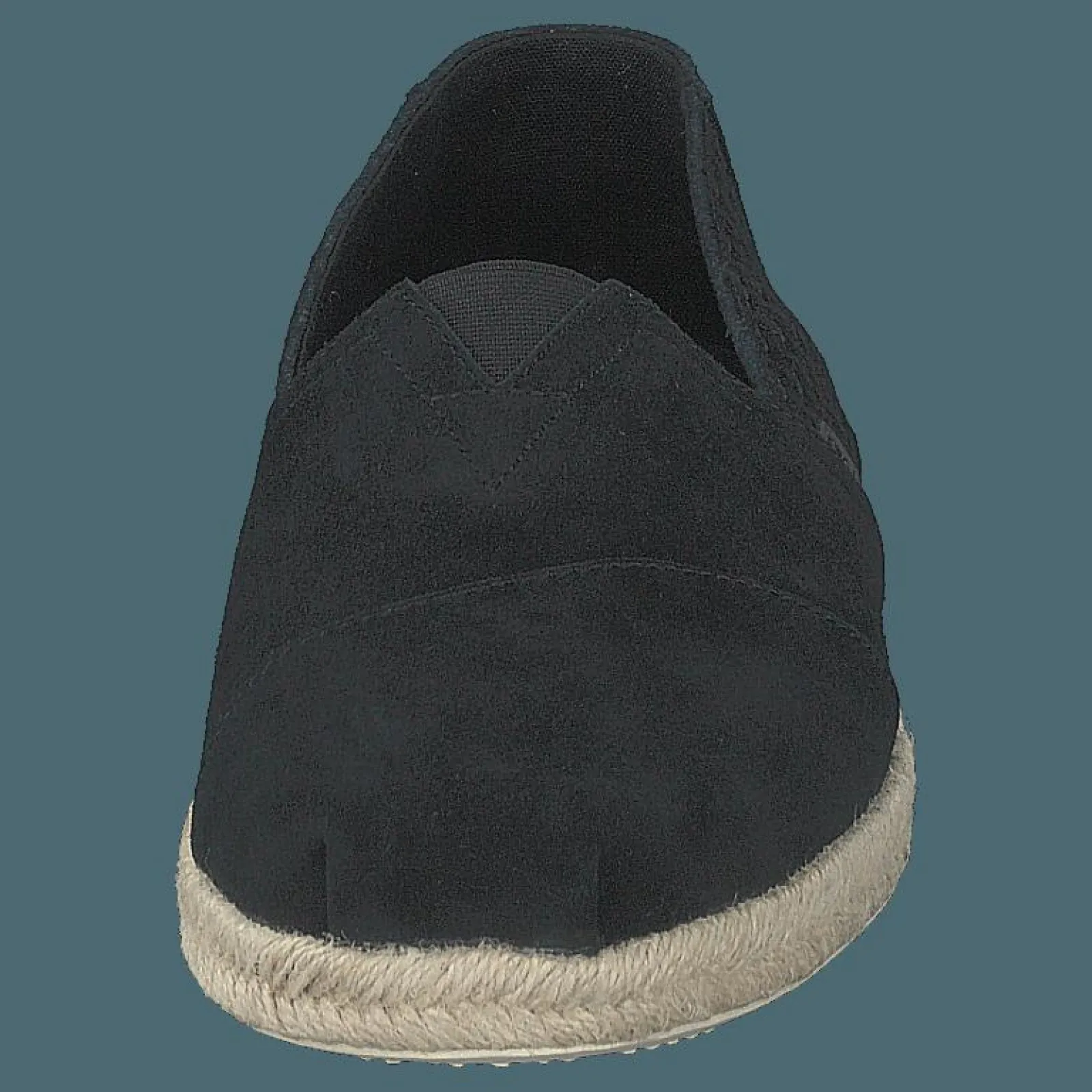 Toms Black Suede Emb/rope Mn Alpr E Black