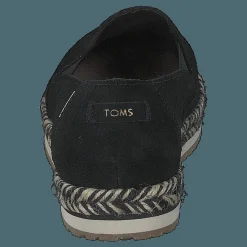Toms Black Suede Wm Palma Esp Ss 20 Black