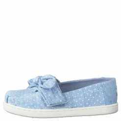 Barn Toms Bliss Speckled Chambray Dots Light Blue