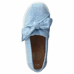 Barn Toms Bliss Speckled Chambray Dots Light Blue