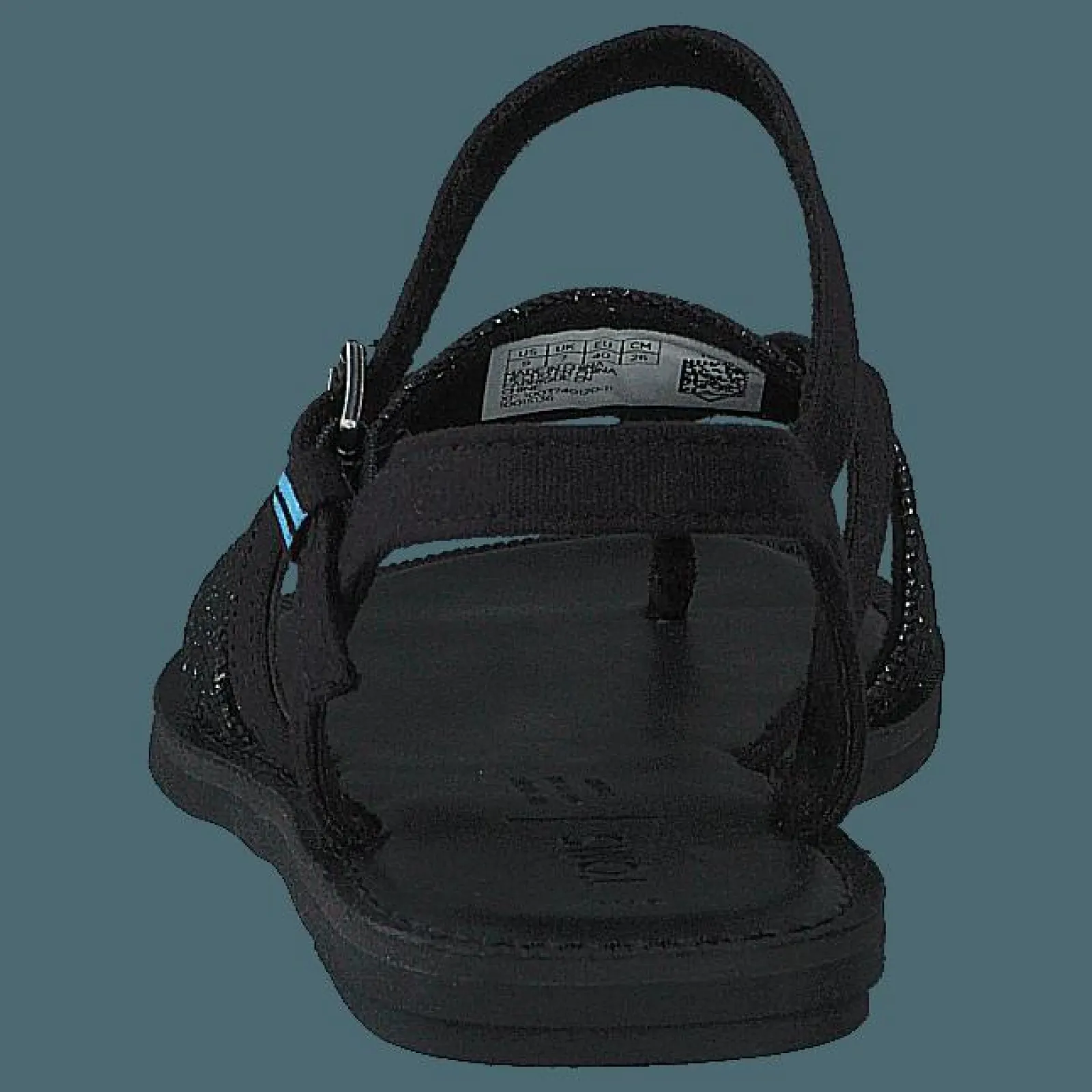 Toms Blk Cvs/foil Woven Wm Lexie Sa Black