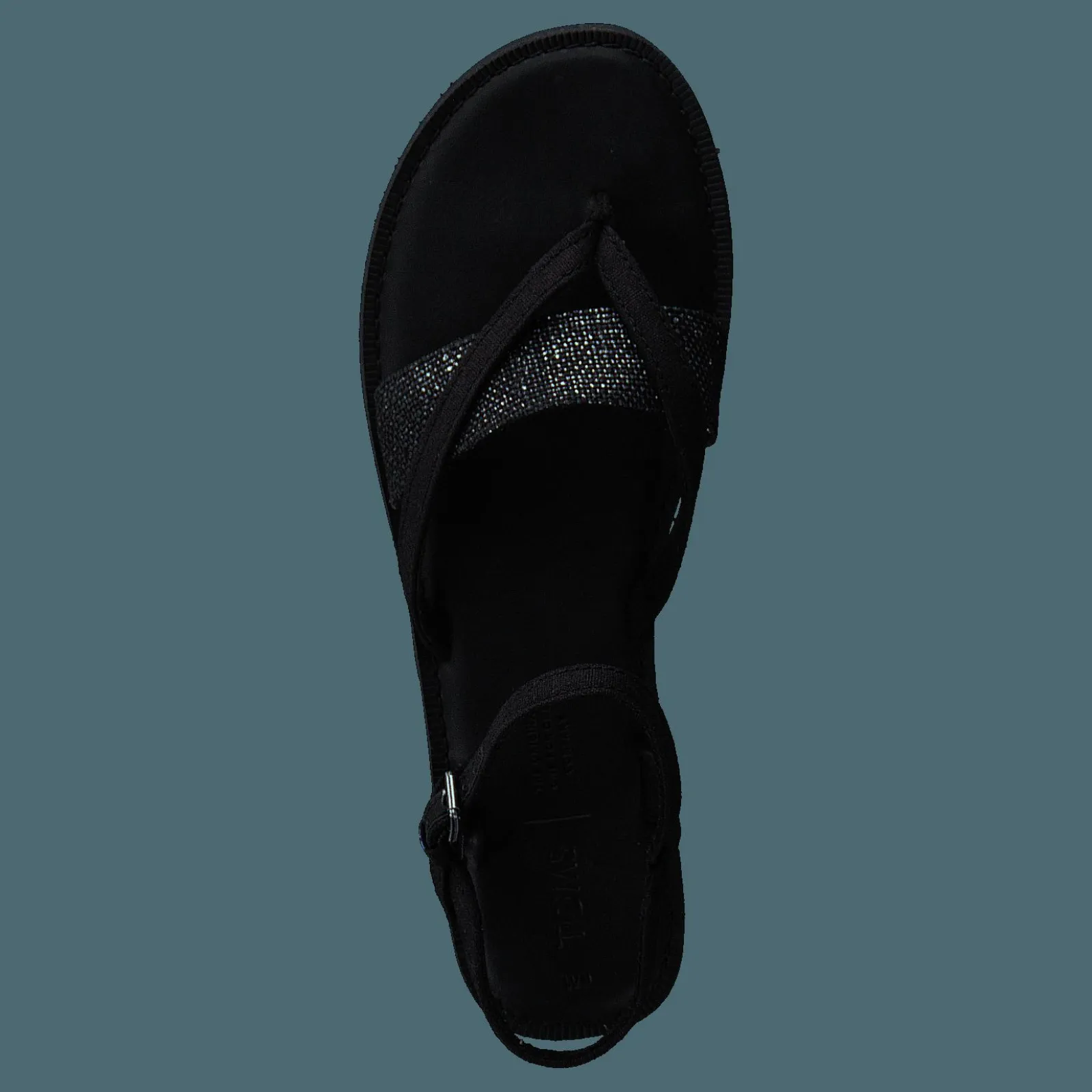 Toms Blk Cvs/foil Woven Wm Lexie Sa Black