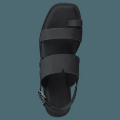 Toms Blk Veg Tan Leather Wm Freya S Black