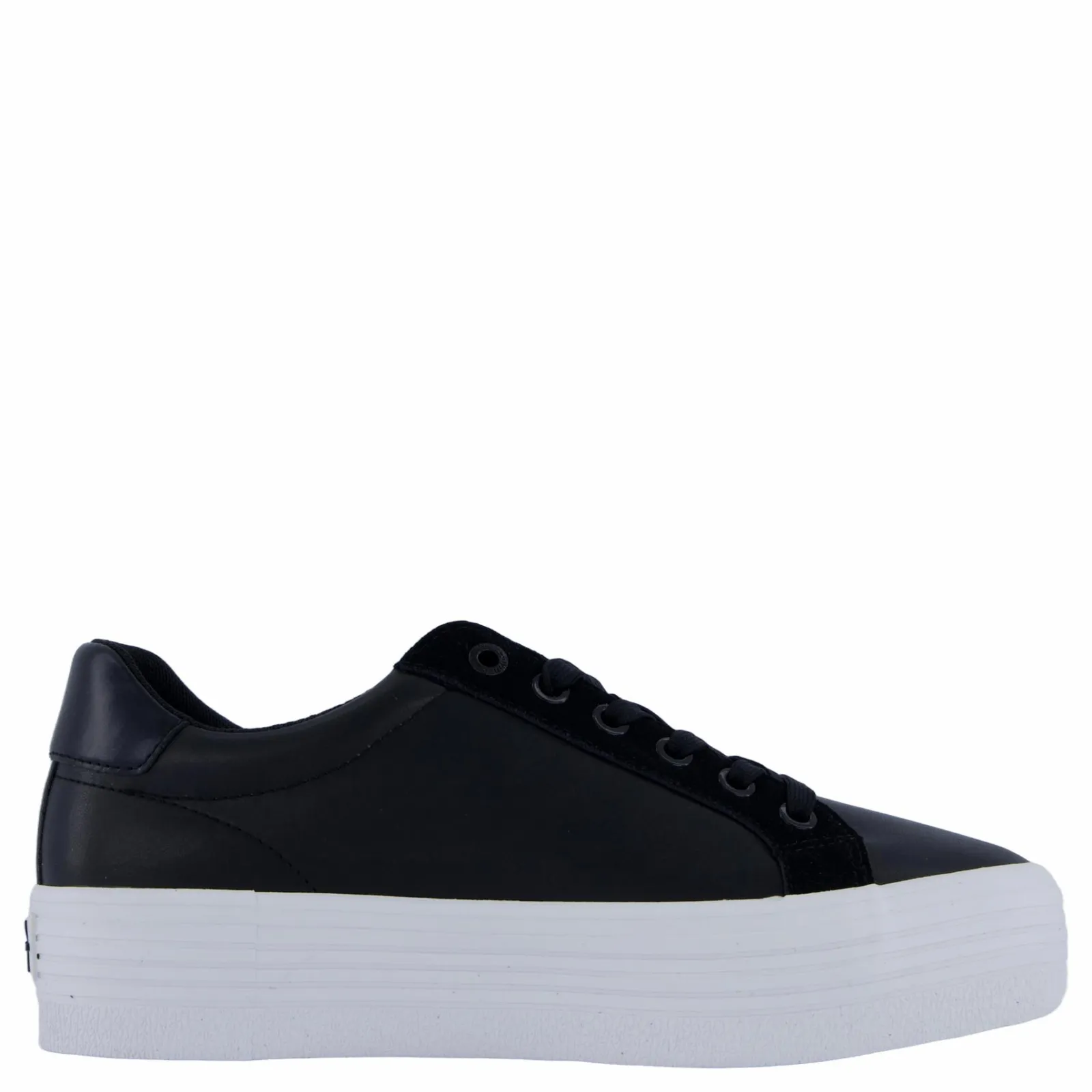 Calvin Klein Bold Vulc Flatf Low Mix Ml Mtr Black/white