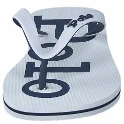 Polo Ralph Lauren Bolt Logo Flip-Flop White / Newport Navy
