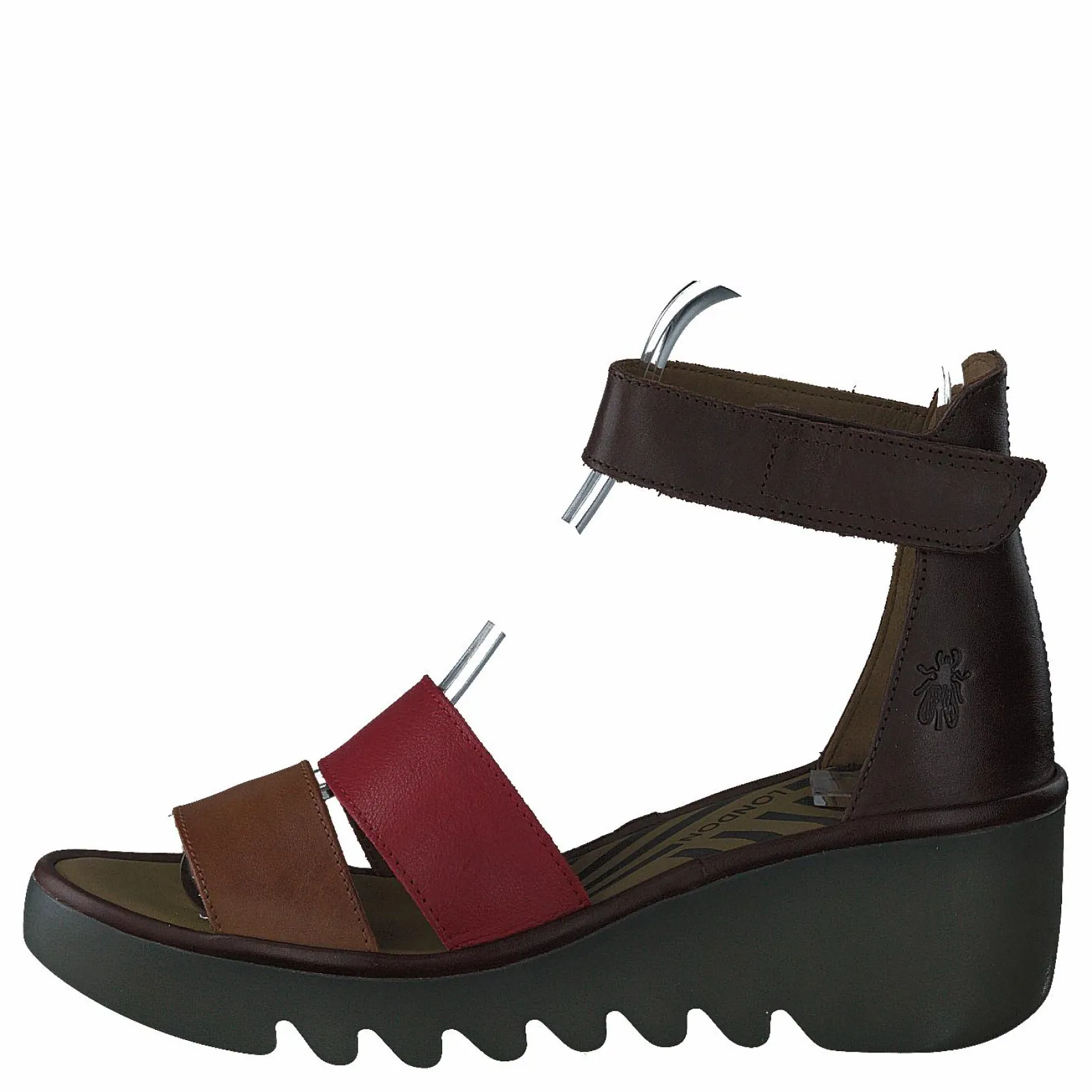 Fly London Bono290fly Tan/cherry Red/brown