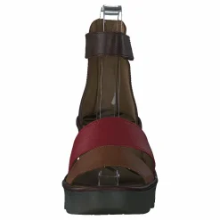 Fly London Bono290fly Tan/cherry Red/brown