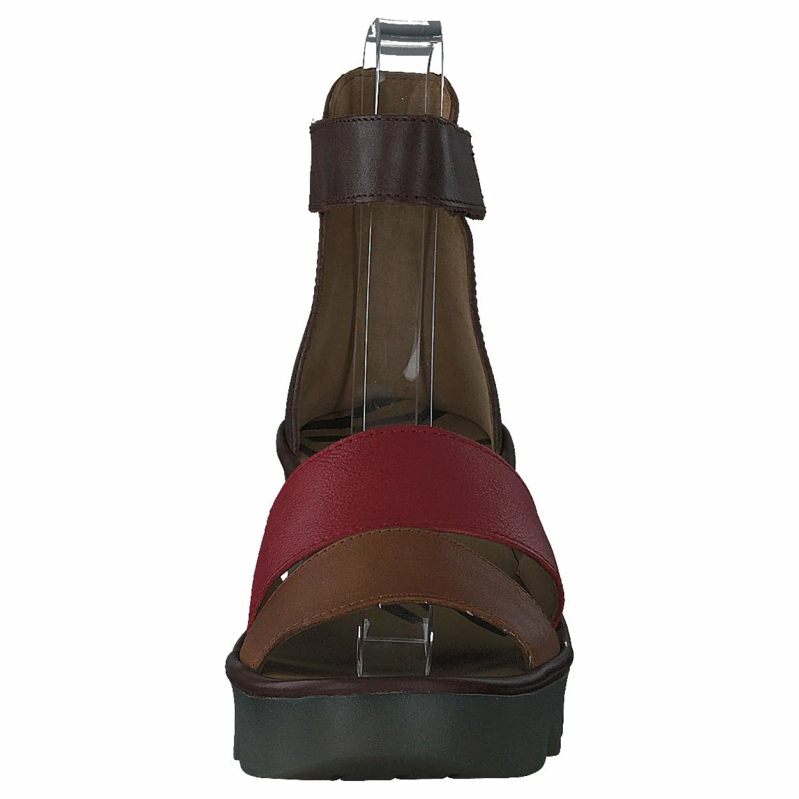 Fly London Bono290fly Tan/cherry Red/brown