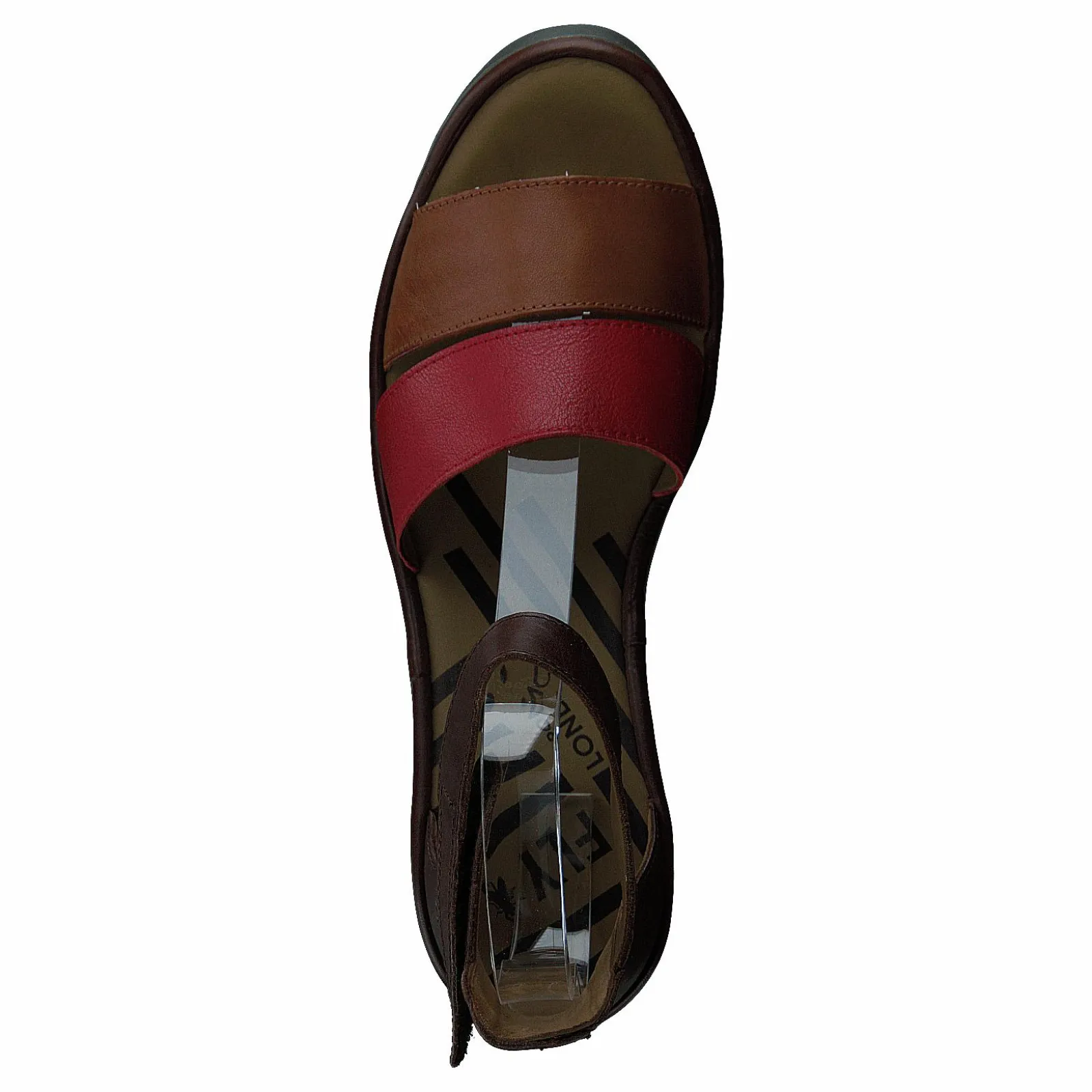 Fly London Bono290fly Tan/cherry Red/brown