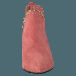 Sofie Schnoor Boot Raw Zip Suede Cher - Cherry