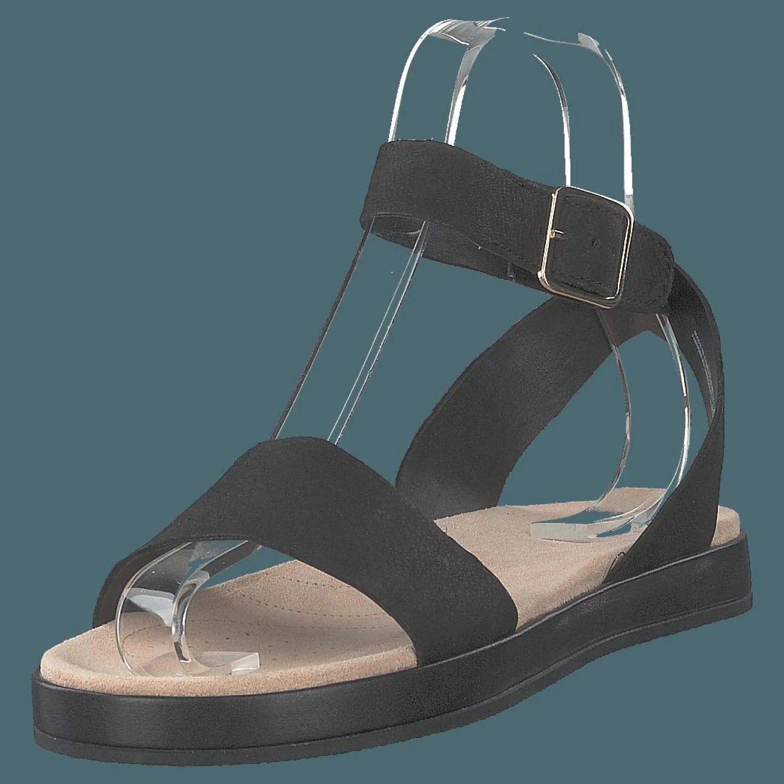 Clarks Botanic Ivy Black Leather