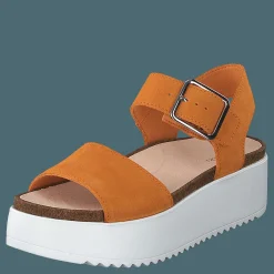 Clarks Botanic Strap Amber Suede