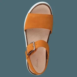 Clarks Botanic Strap Amber Suede