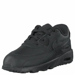 Barn Nike Boys' Air Max 90 Leather TD Kids Black/black