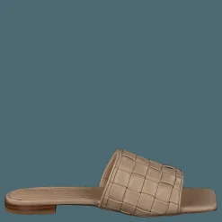 NA-KD Braided Flats Beige